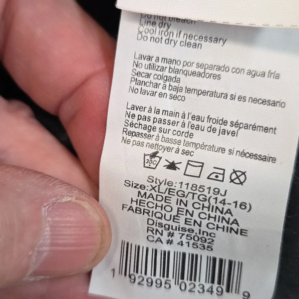 Disney Villains Cruella Costume - Childs XL 14-16 - Picture 6 of 13